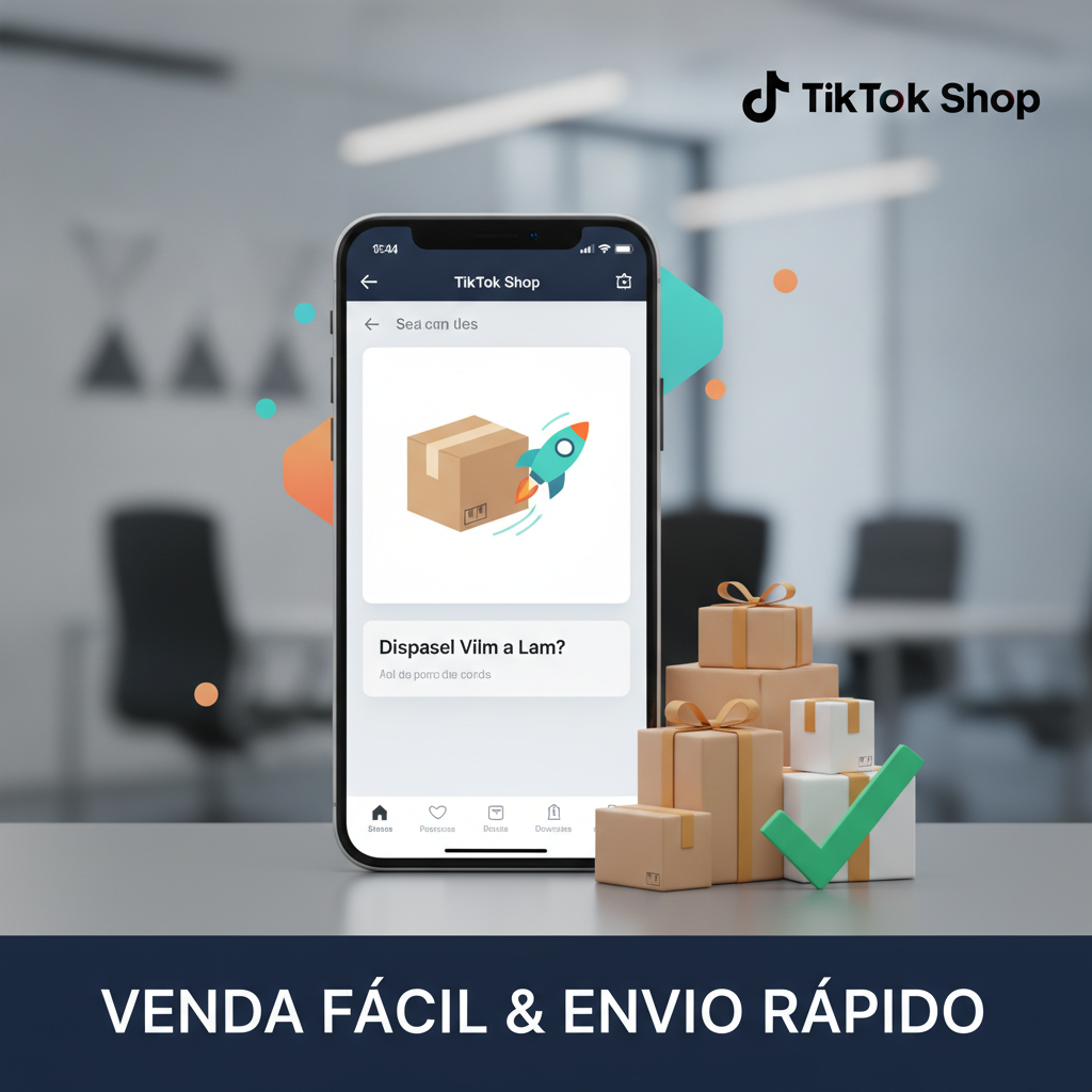 TikTok Shop: Venda Fácil e Despache com Agilidade