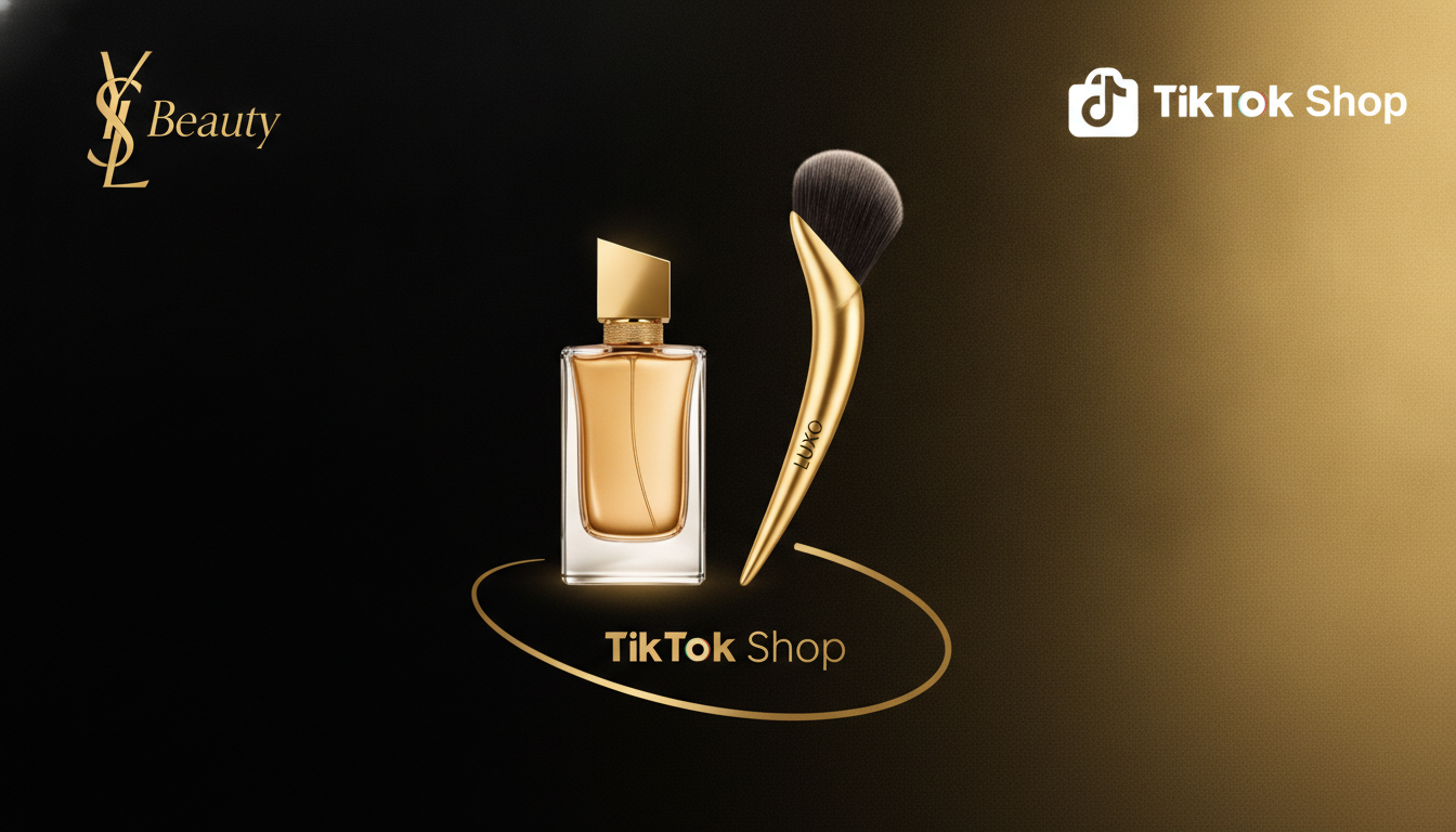YSL Beauty no TikTok Shop e Luxo Inovando