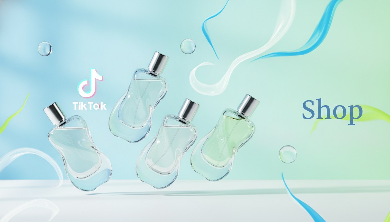 Perfumes que traduzem o frescor no TikTok Shop
