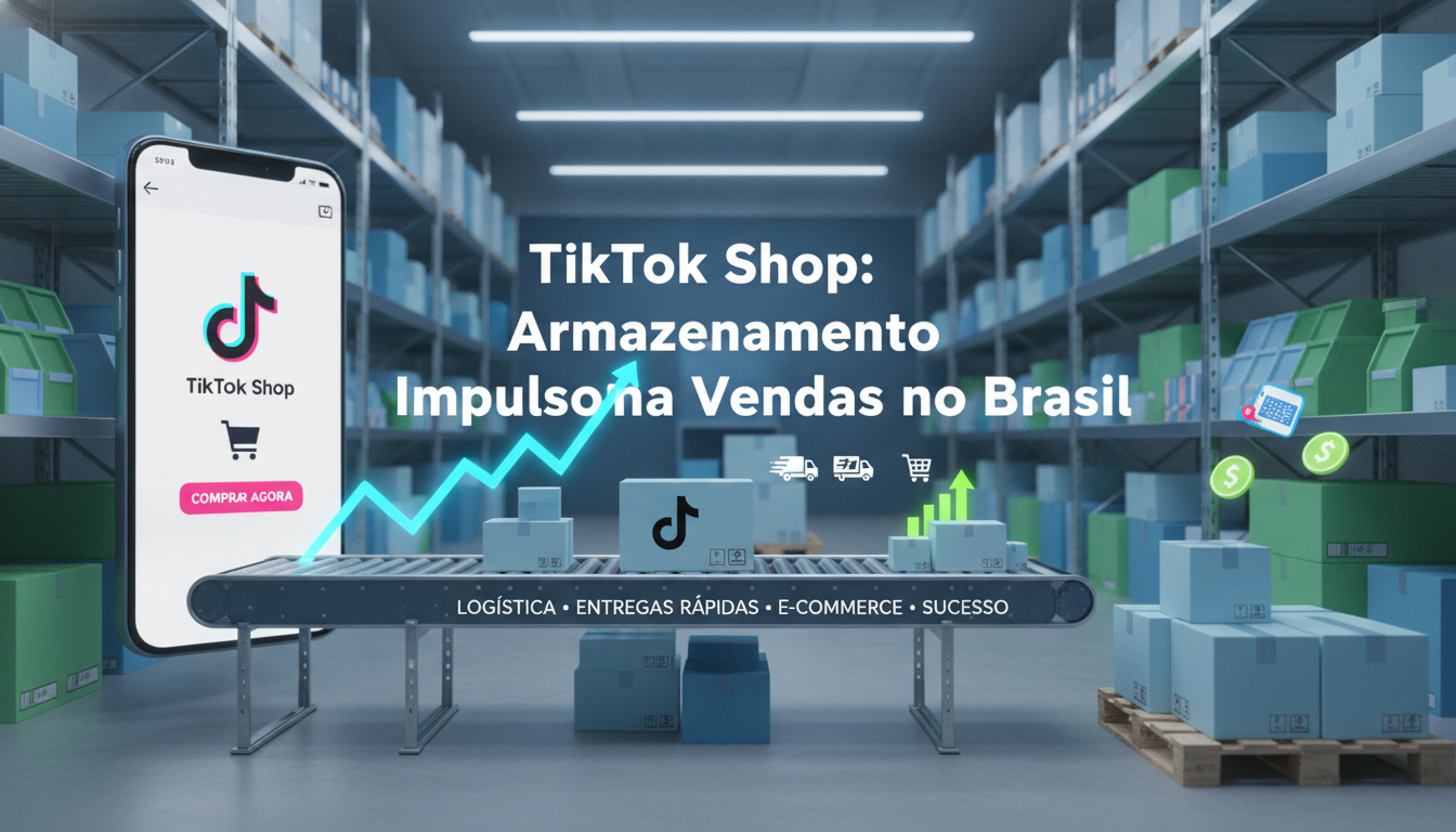 TikTok Shop: Armazenamento impulsiona vendas no Brasil