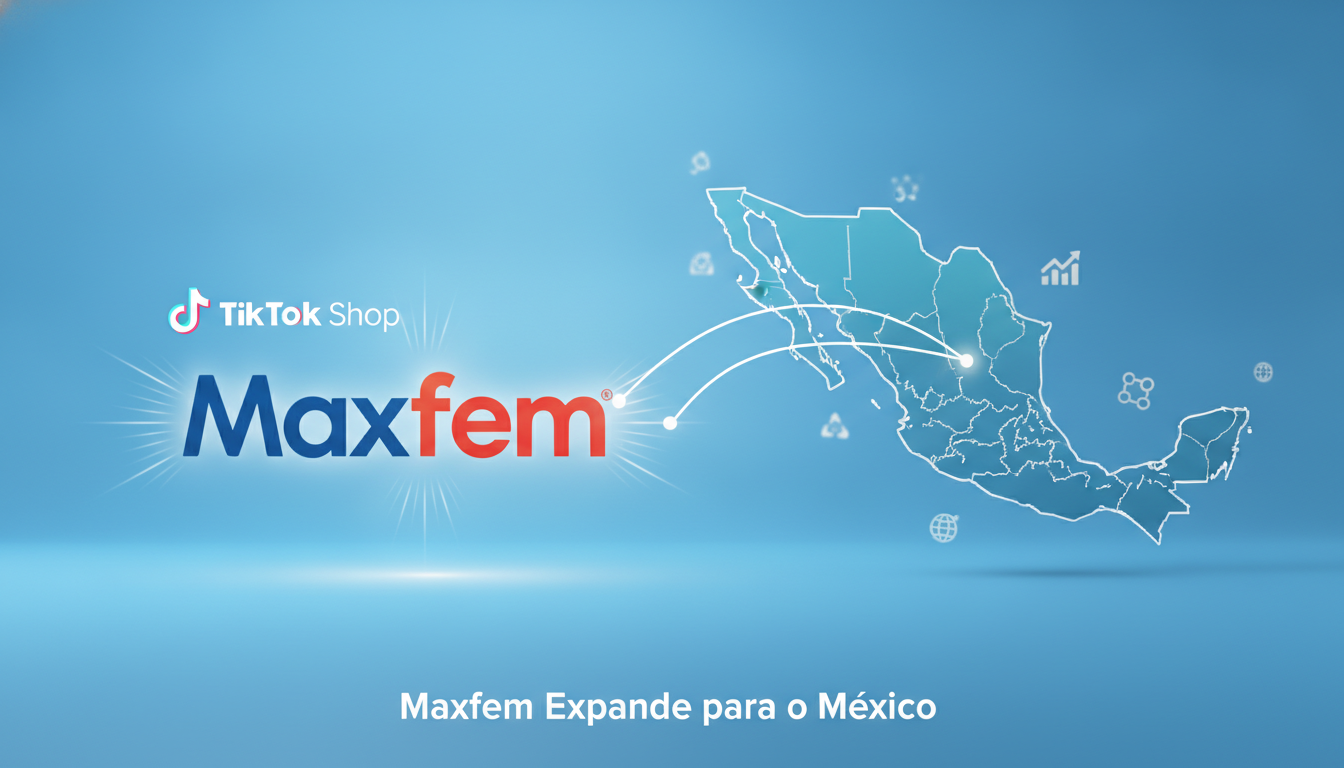 Maxfem Expande para o México com Apoio do TikTok Shop