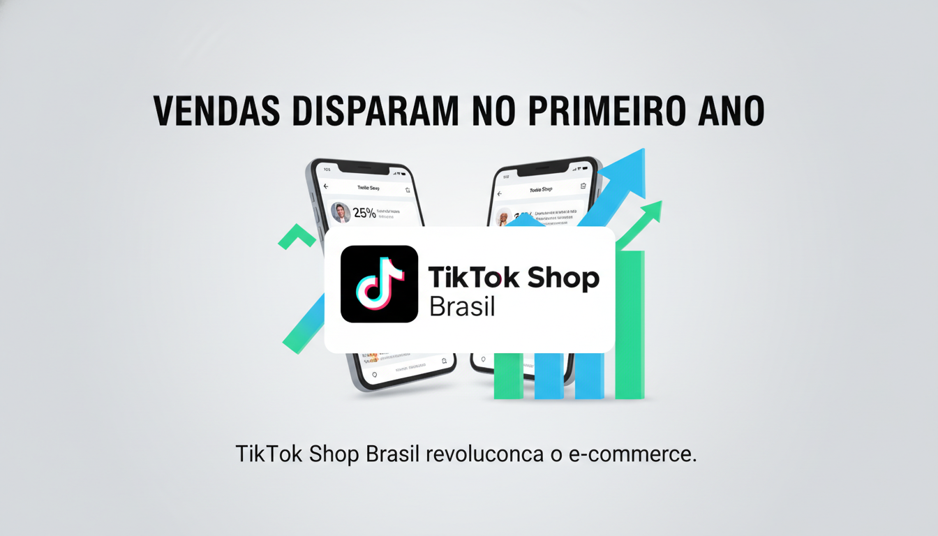 TikTok Shop Brasil: Vendas disparam no primeiro ano