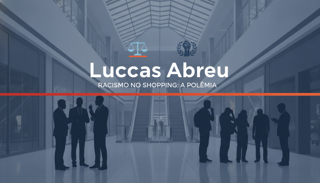 Luccas Abreu em polêmica: Racismo em shopping