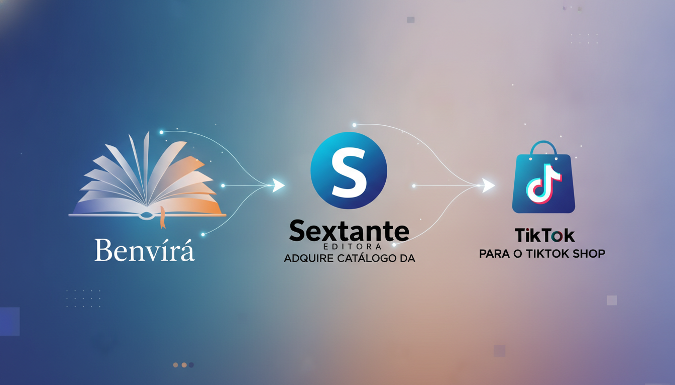TikTok Shop: Sextante Adquire Catálogo da Benvirá