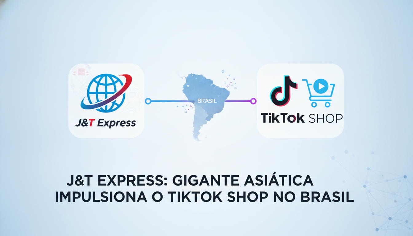 J&T Express: Gigante Asiática Impulsiona o TikTok Shop no Brasil