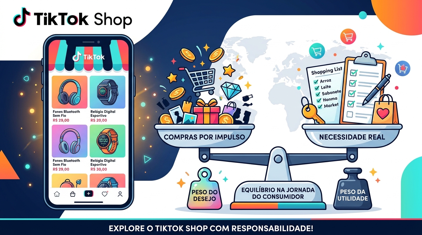 TikTok Shop: Comprar por impulso ou necessidade real?