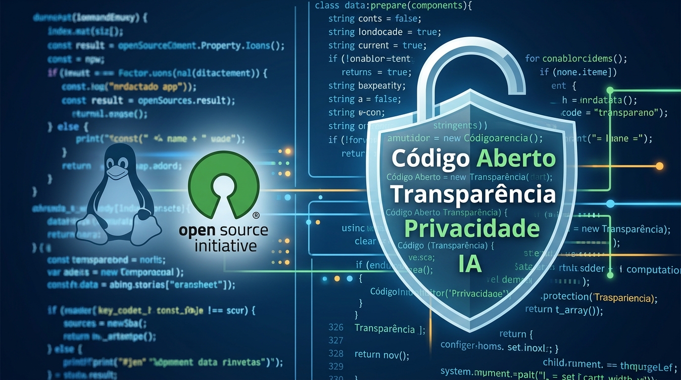 IA de Código Aberto: Transparência para sua Privacidade