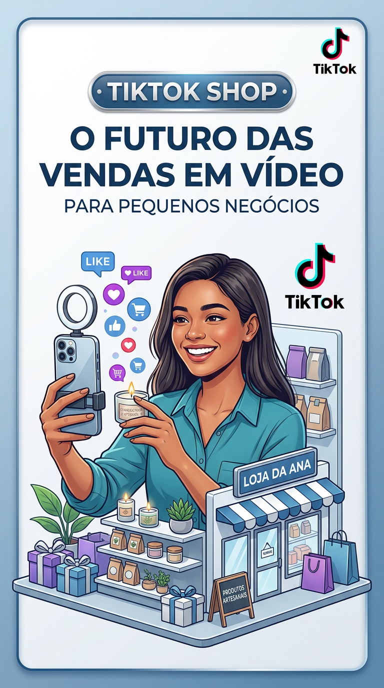 TikTok Shop: O Futuro das Vendas em Vídeo para Pequenos Negócios?
