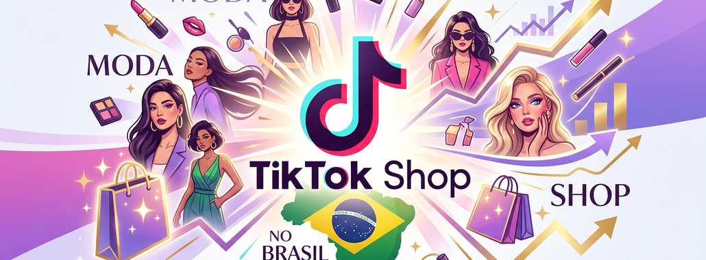 TikTok Shop: Moda e Beleza Disparam no Brasil