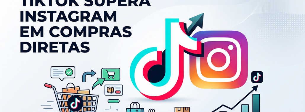 TikTok Supera Instagram em Compras Diretas