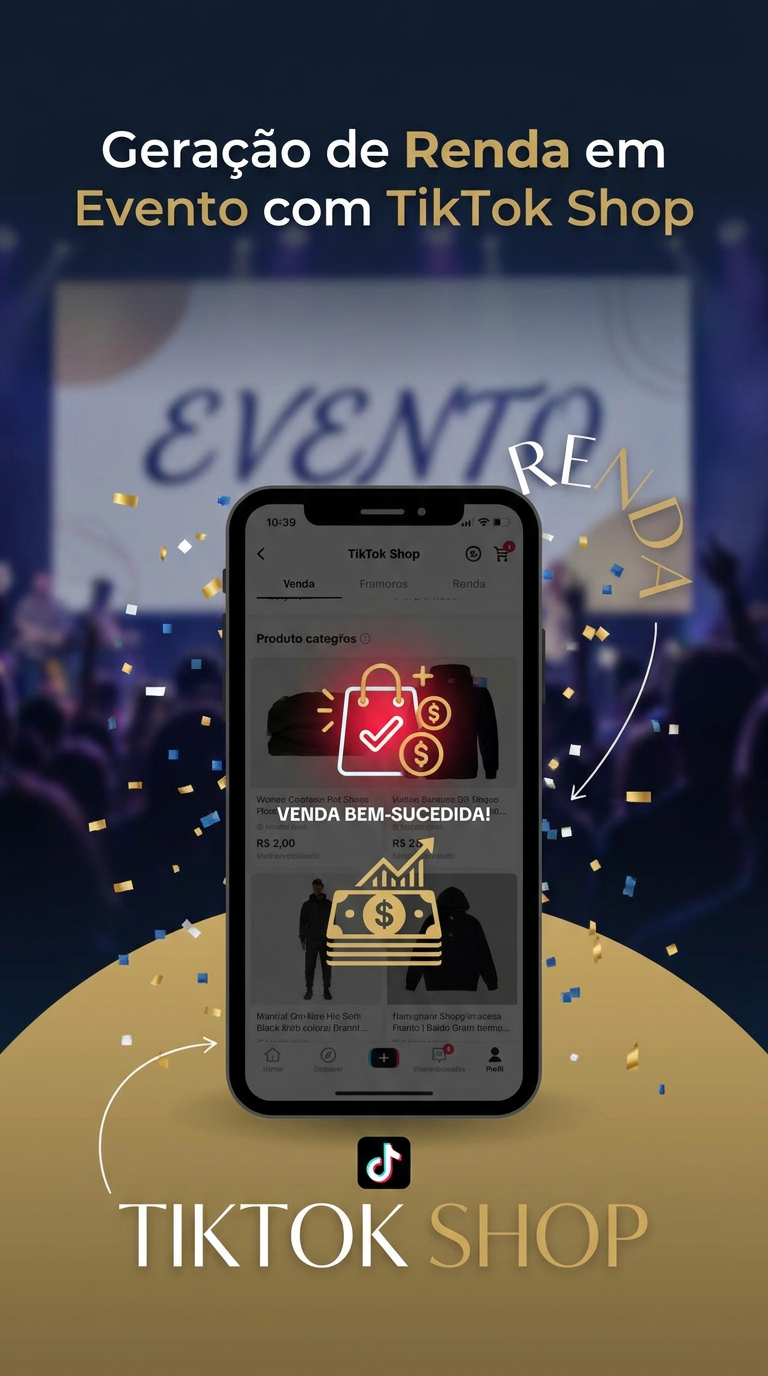 TikTok Shop: aprenda a gerar renda em evento
