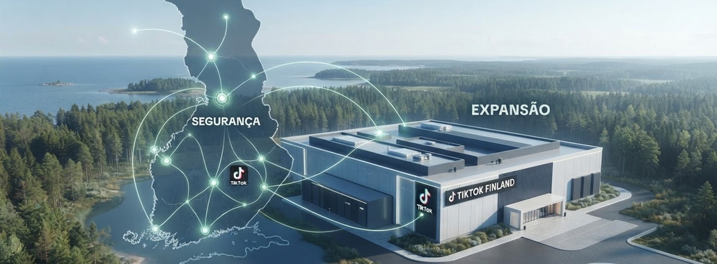 TikTok amplia data center na Finlândia para mais segurança