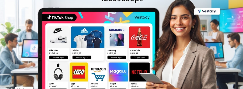 Vestacy aposta no TikTok Shop com marcas conhecidas