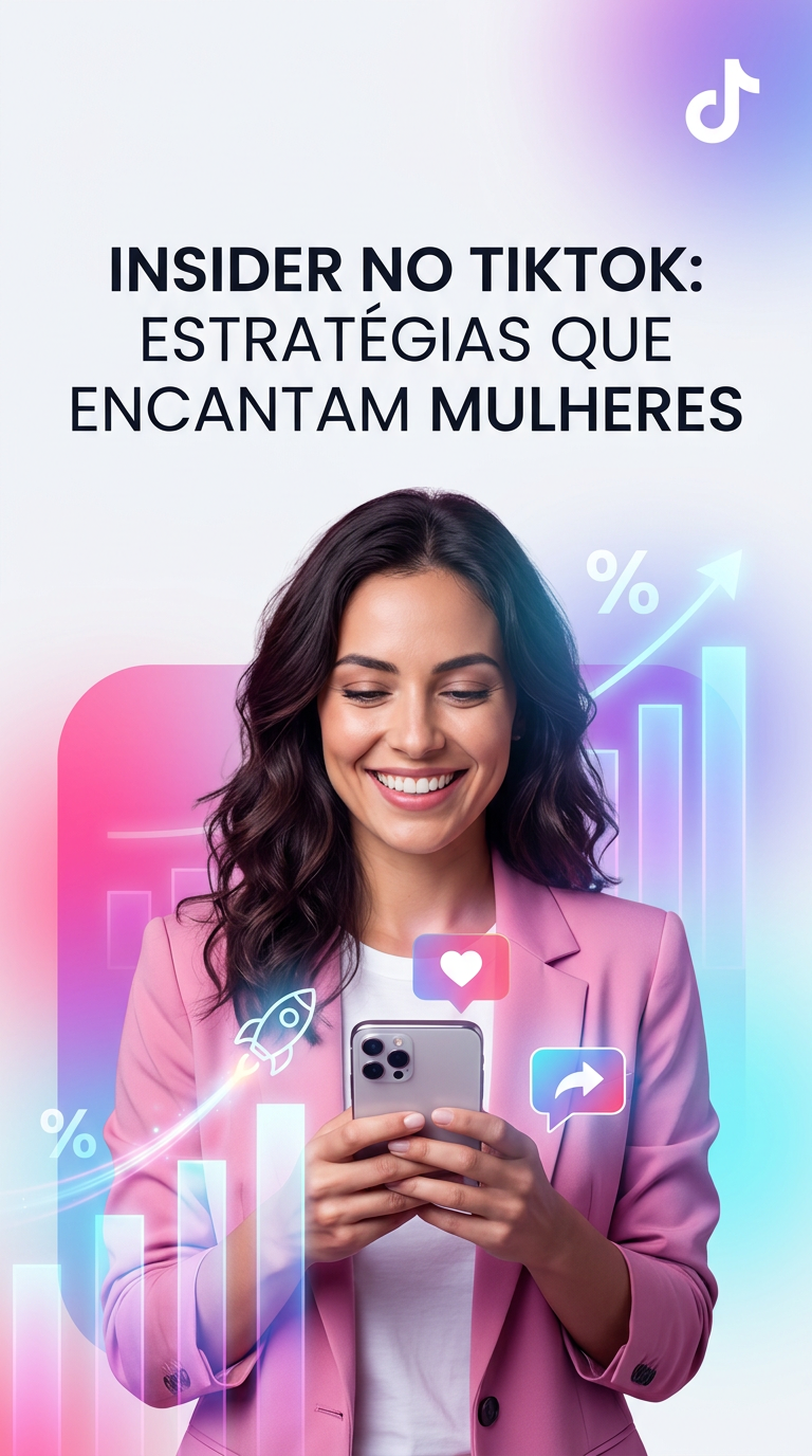 Insider no TikTok: Estratégias que Encantam Mulheres