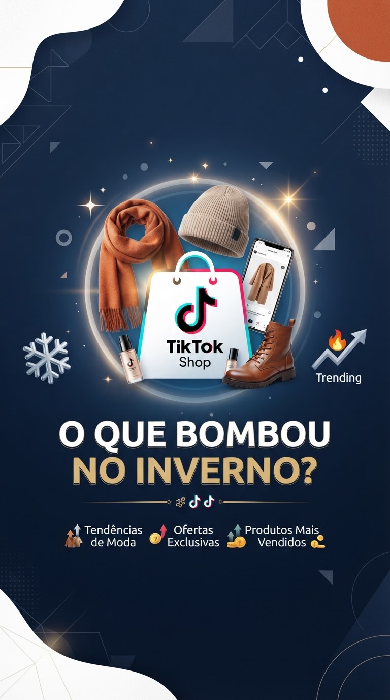 TikTok Shop: O que bombou no inverno?