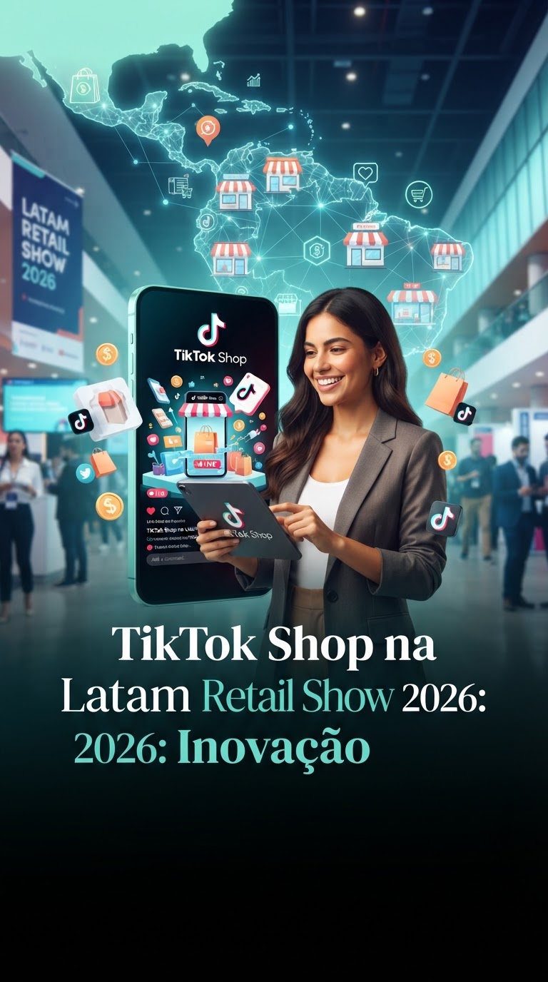 TikTok Shop na Latam Retail Show 2026: Inovação