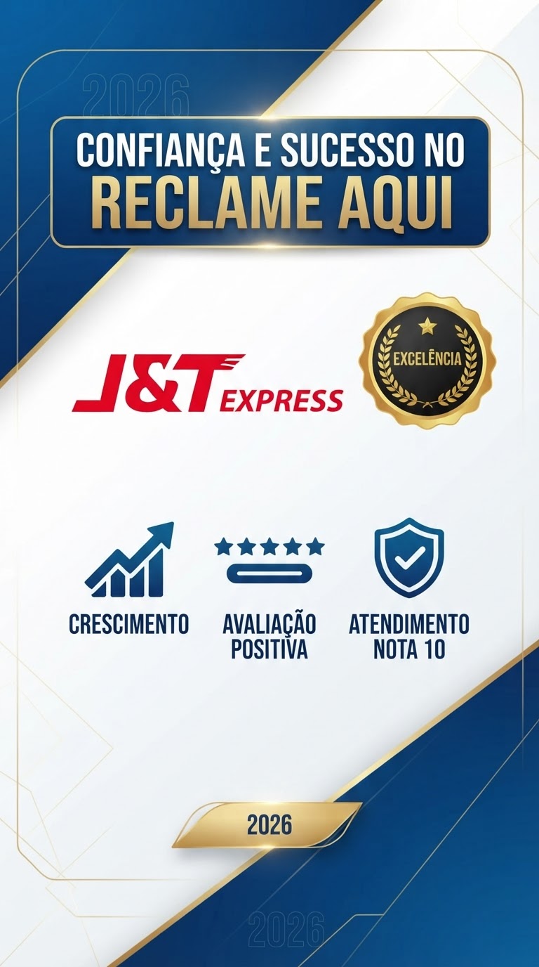 J&T Express: Concorrente de Peso no Reclame AQUI 2026
