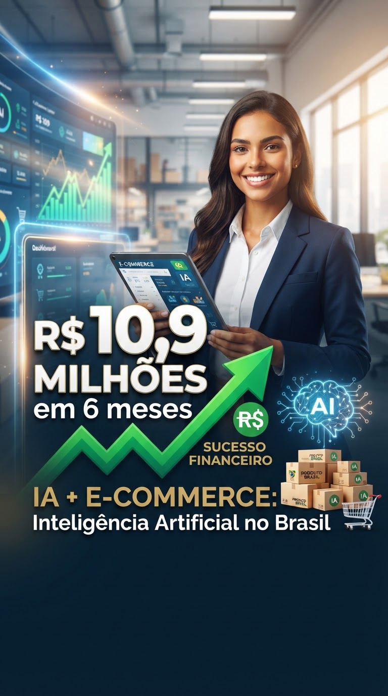 IA no E-commerce: R$ 10,9 Milhões em 6 Meses no Brasil