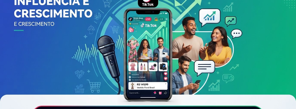 TikTok Shop Dispara: Influência Molda o Consumo Brasileiro