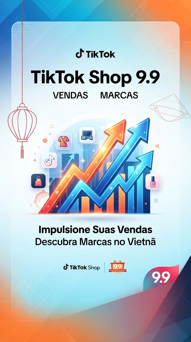 TikTok Shop 9.9: Vendas e Busca por Marcas em Alta no Vietnã