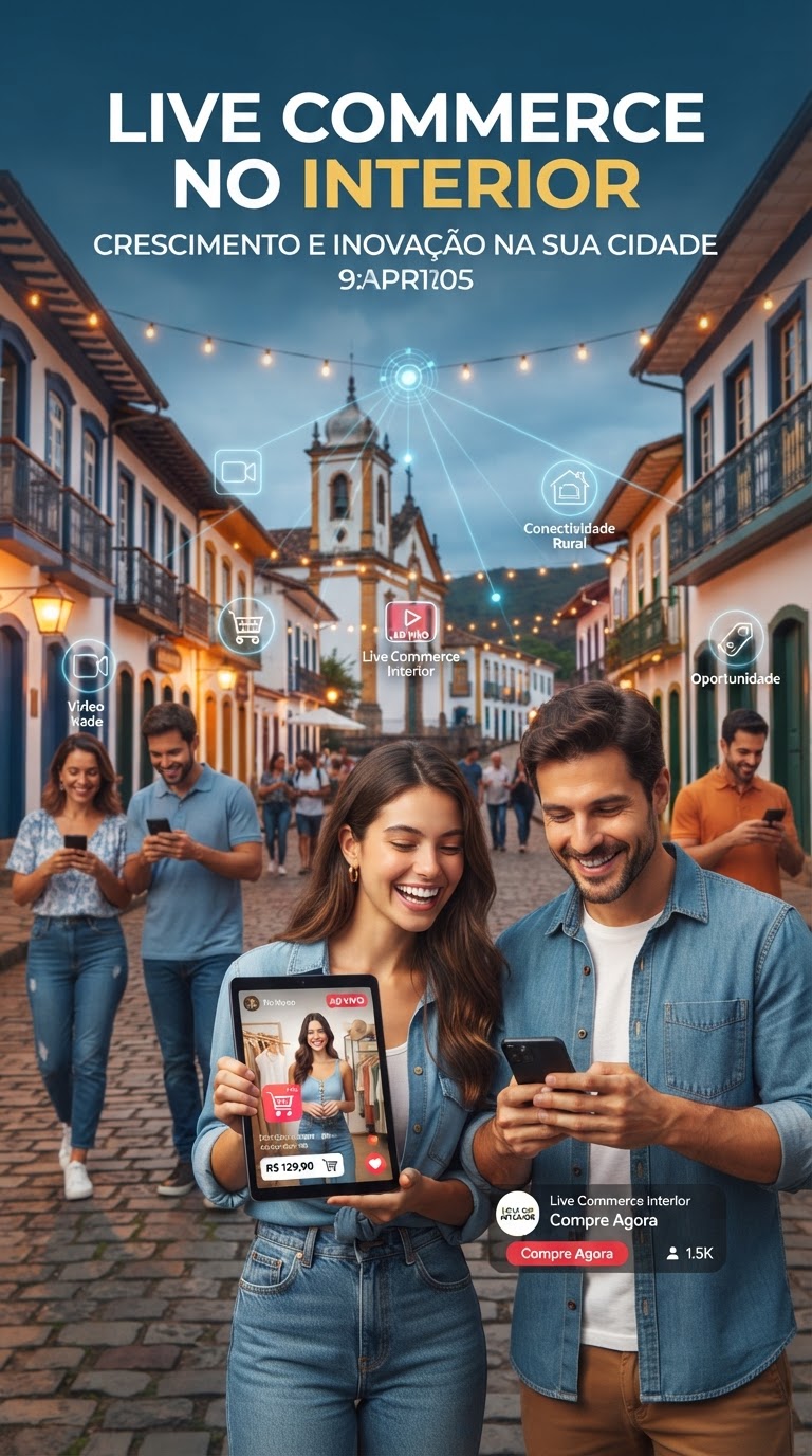 Live Commerce no Interior: Setor Cresce e Inova