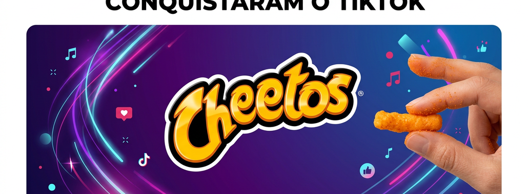 Cheetos® reinterpreta campanha "Dedos de Cheetos®" no TikTok