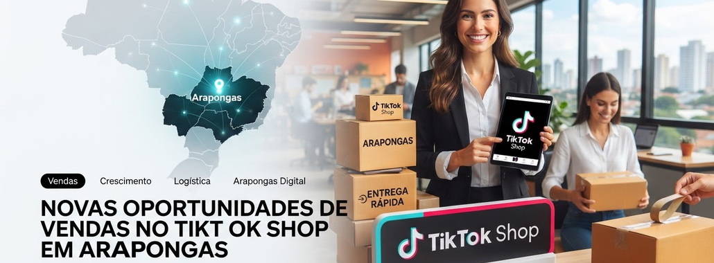 TikTok Shop: Arapongas discute novas oportunidades de vendas