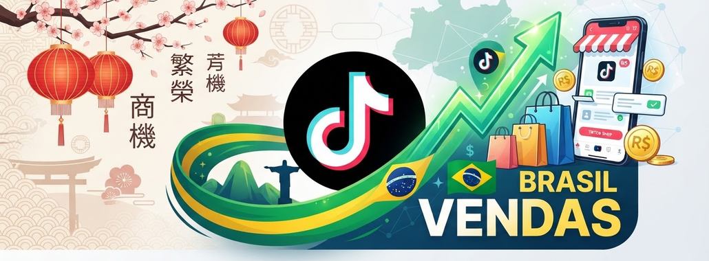Cultura Asiática Impulsiona Vendas no Brasil via TikTok