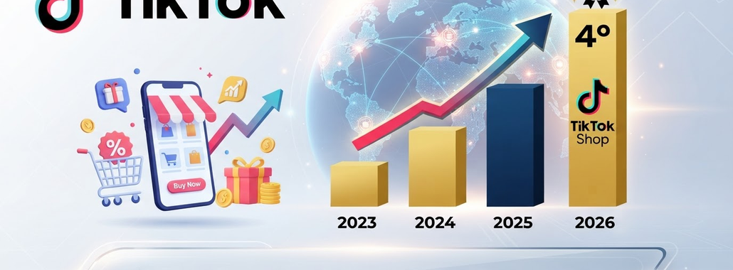 TikTok Shop: Quarto Maior Varejista Global em 2026