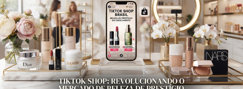 Beleza de Prestígio: Crescimento e o Poder do TikTok Shop