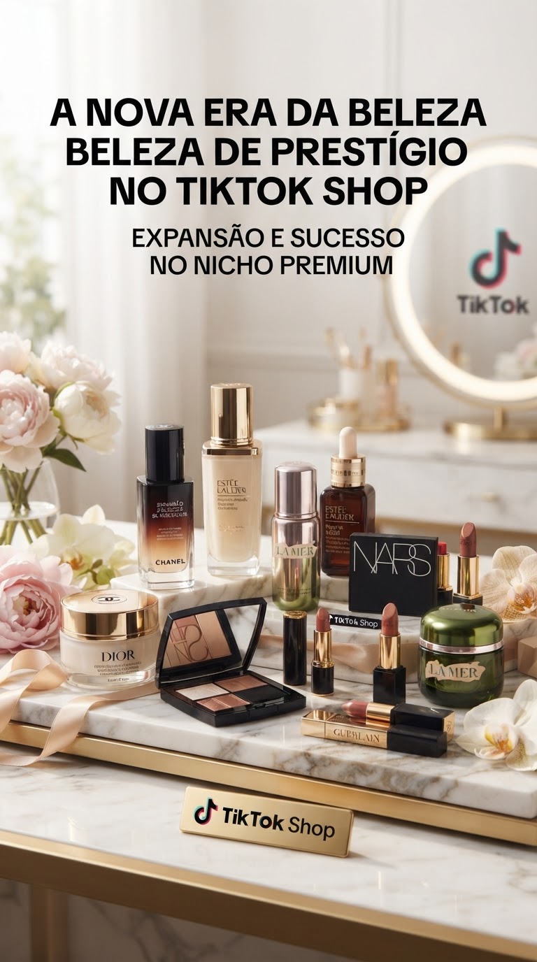 Beleza de Prestígio: Crescimento e o Poder do TikTok Shop