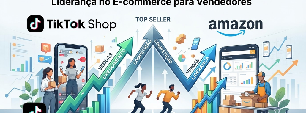 TikTok Shop e Amazon: O Desafio da Liderança para Vendedores