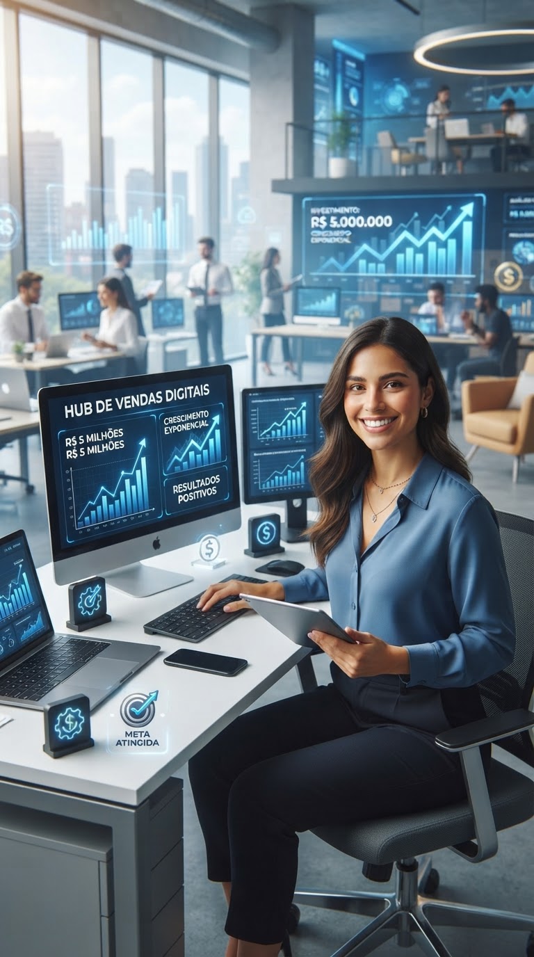 Investimento de R$ 5 Milhões Impulsiona Hub de Vendas Digitais
