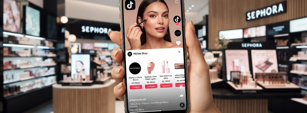 TikTok Shop: Sephora revoluciona com curadoria