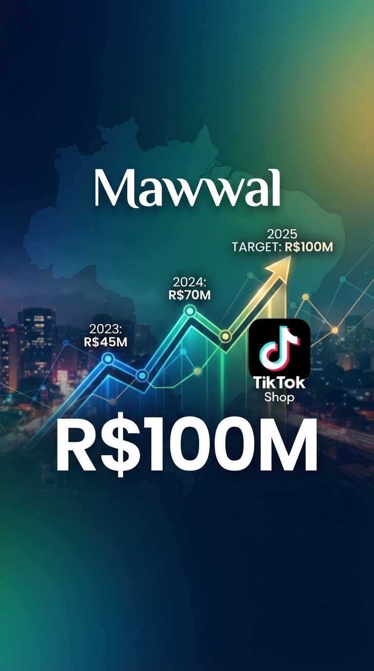 Mawwal mira R$100 mi no Brasil impulsionada pelo TikTok Shop