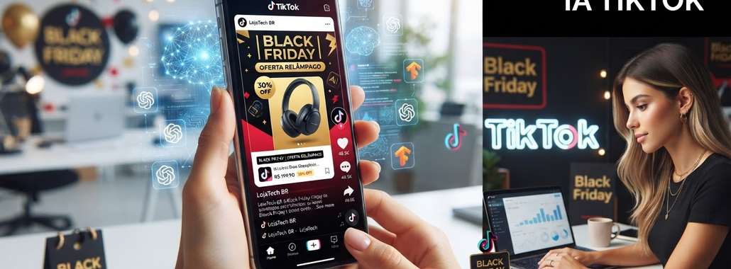 Black Friday: IA transforma a jornada de compra no TikTok
