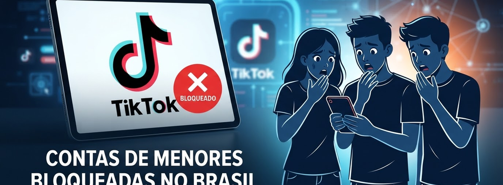 TikTok: Milhões de Contas de Menores Apagadas no Brasil