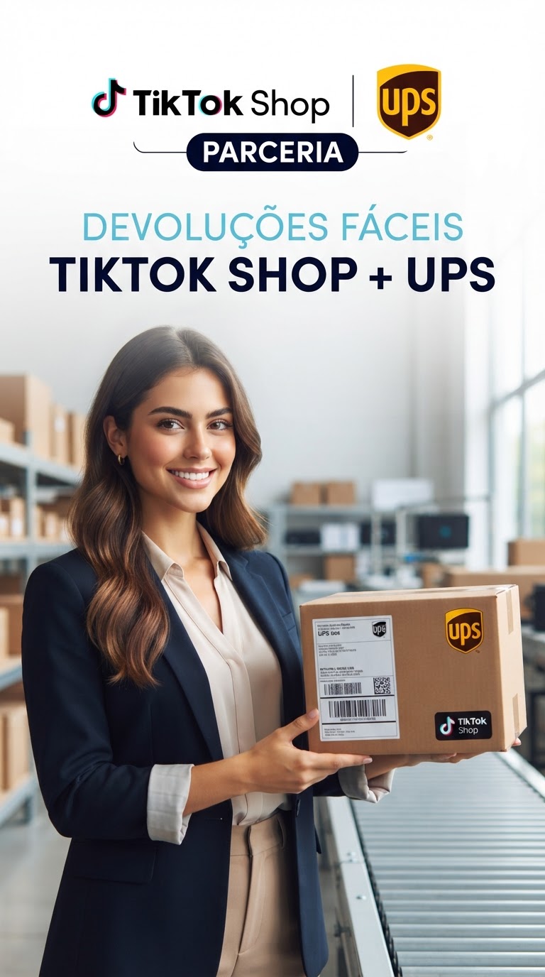 TikTok Shop e UPS: Nova Parceria para Devoluções