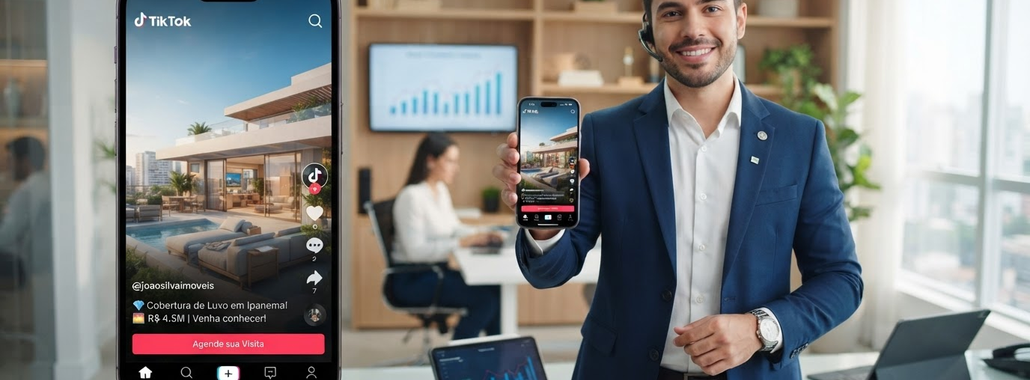 TikTok: A Nova Vitrine Digital para Corretores de Imóveis