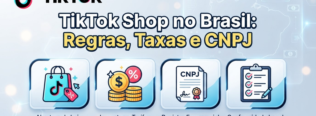 TikTok Shop no Brasil: Regras, Taxas e CNPJ