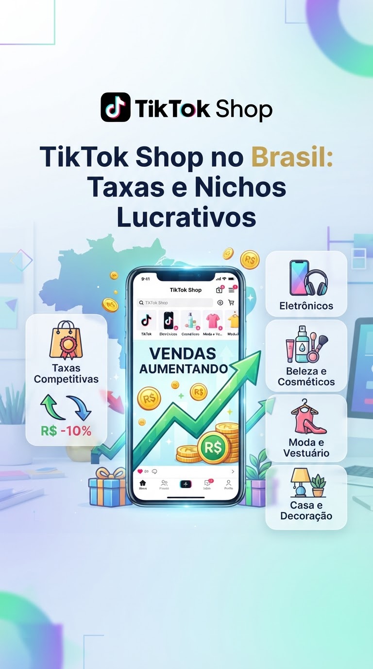 TikTok Shop no Brasil: Taxas e Nichos Lucrativos