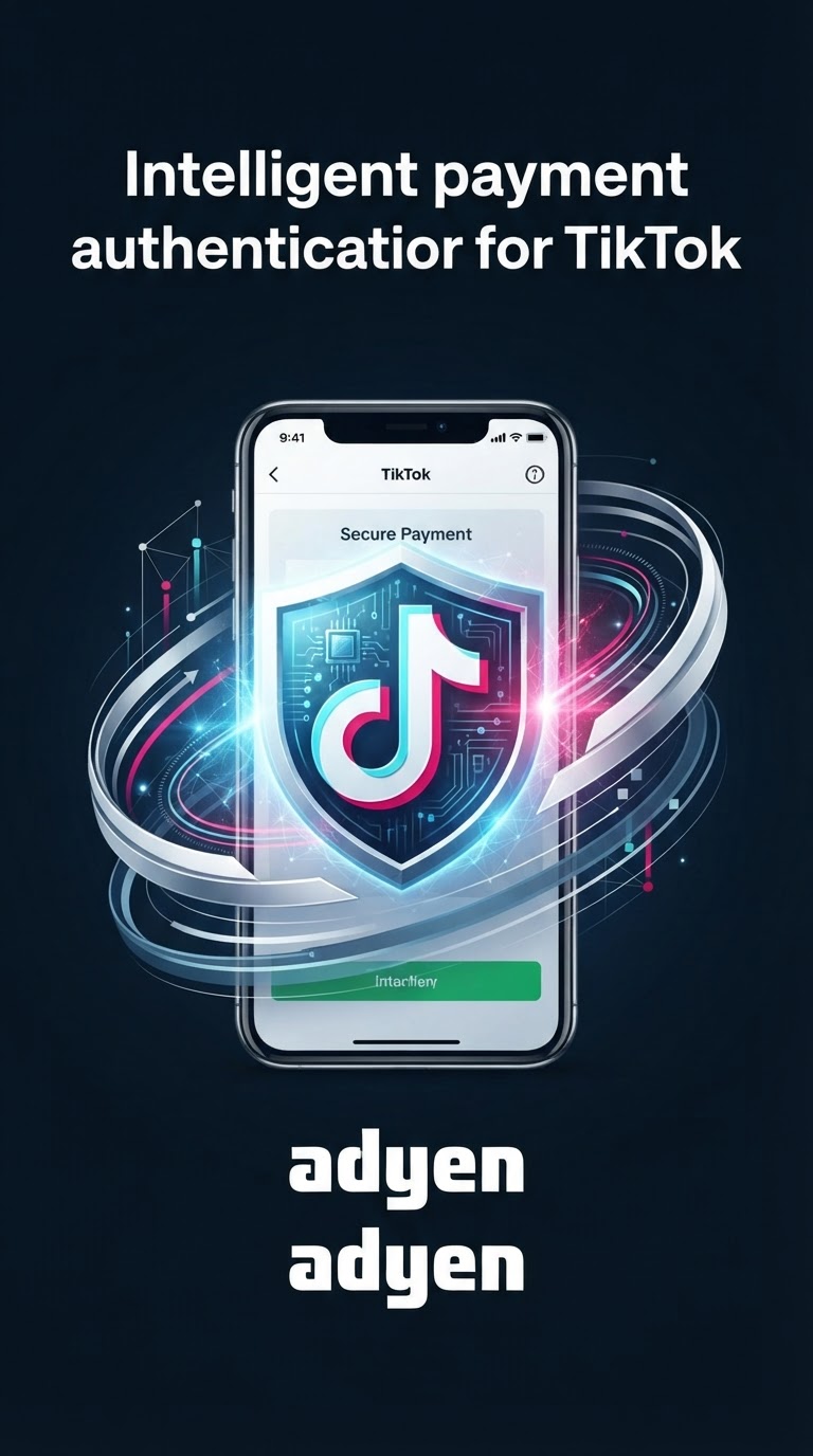 Adyen: Autenticação de Pagamentos Inteligente no TikTok