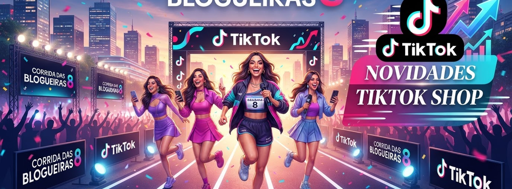 Corrida das Blogueiras 8: Novidades e TikTok Shop