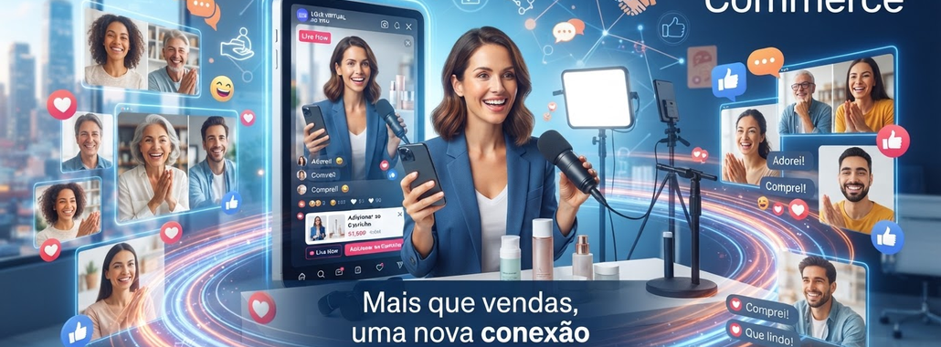 Live Commerce: Mais que Vendas, Uma Nova Conexão
