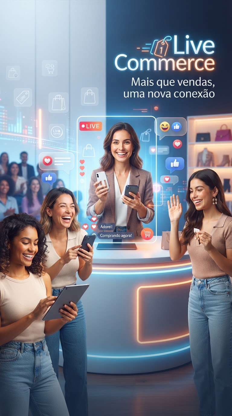 Live Commerce: Mais que Vendas, Uma Nova Conexão