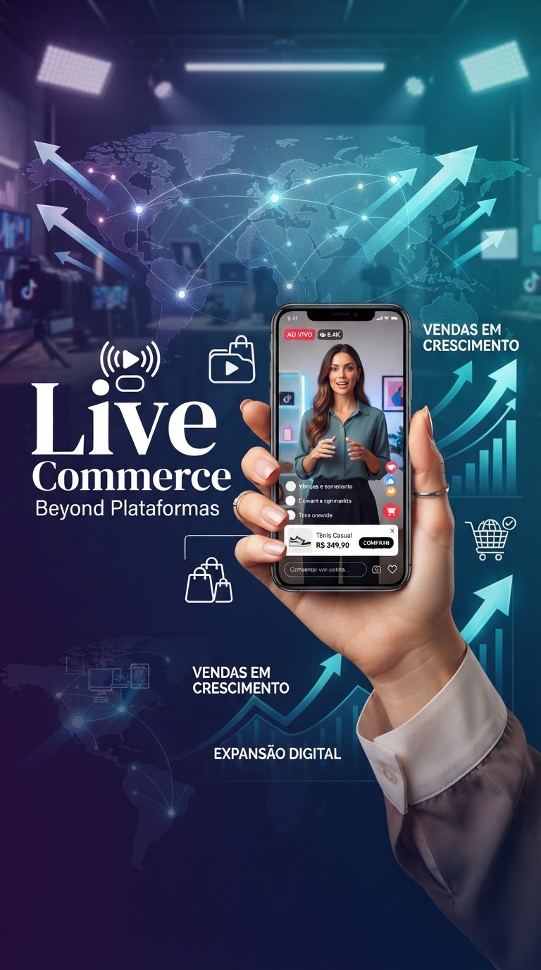 Live Commerce: Além das Vendas no TikTok e Outras Plataformas